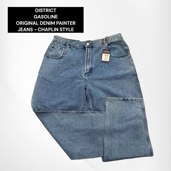 District Gasoline Painter Jeans NWT - Picture 1 of 10
